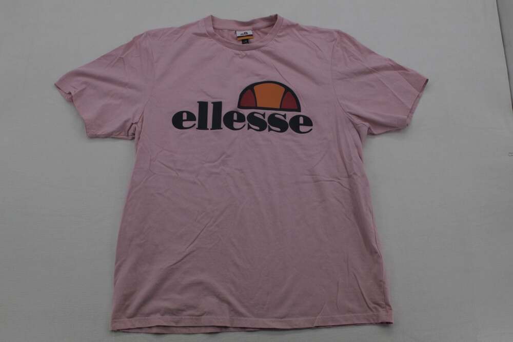 Ellesse Heritage Logo Graphic T-Shirt Light Pink